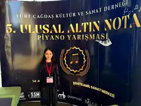 Ceyda Sayar, Piyano Yarışmasında Türkiye Şampiyonu!