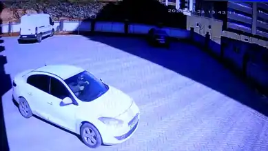Gaziantep'te Lüks Araç 30 Saniyede Çalındı!