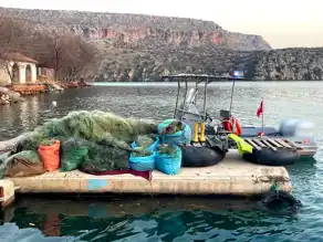 Gaziantep'te Yasak Ağla Balık Avı!