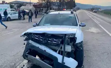 Gaziantep Nurdağı'nda 5 Yaralı Oto Kazası
