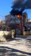 Gaziantep Nizip'te Soba Yangını: 1 Yaralı