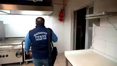 Gaziantep'te Yangın Güvenliği Denetimleri Devam Ediyor