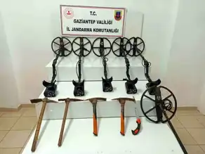 Gaziantep'te Define Avcıları Yakalandı!