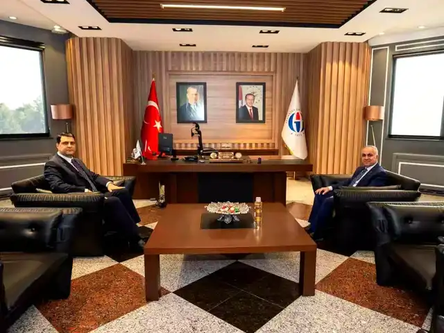 Yılmaz'dan Doğan ve Türkçüoğlu'na Ziyaret