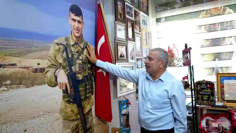 Şehit Uzman Onbaşı'nın Damat Odası, Anı Odası Oldu