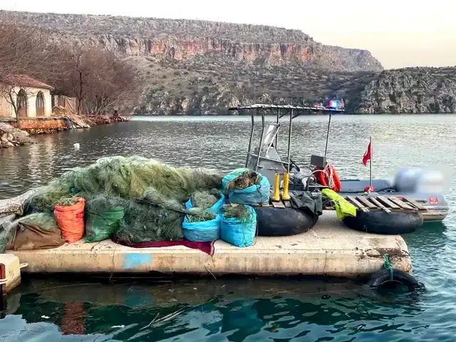 Gaziantep'te Yasak Ağla Balık Avı!