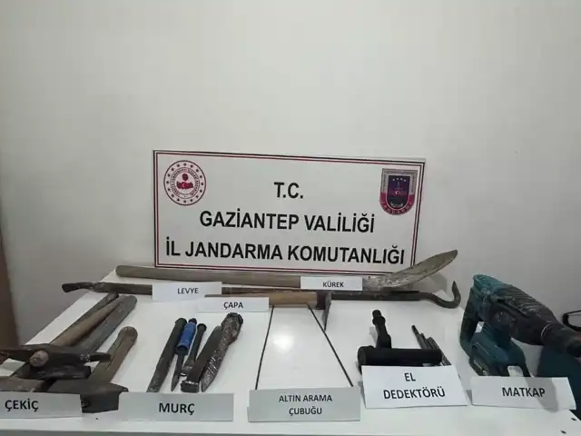 Kaçak Kazı Operasyonu: 3 Şüpheli Yakalandı