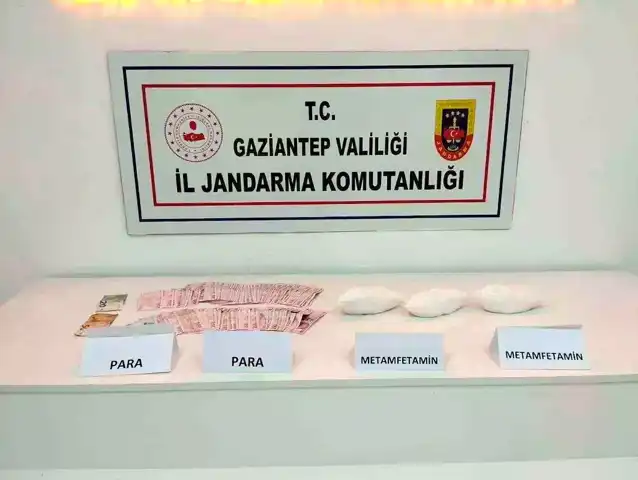 Gaziantep'te 1,5 Kilo Metamfetamin Operasyonu