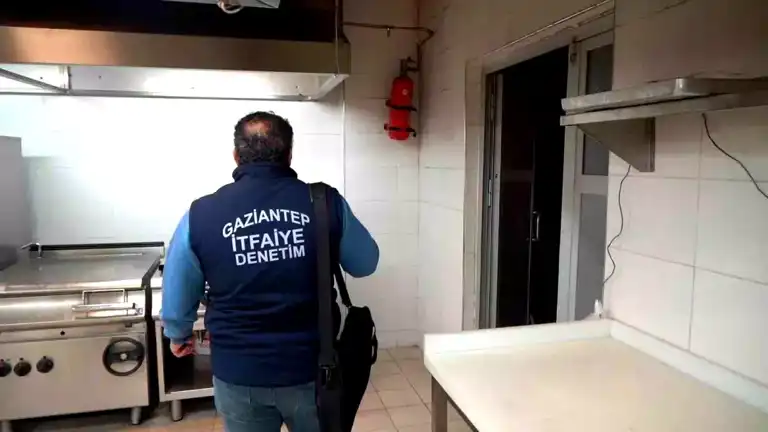 Gaziantep'te Yangın Güvenliği Denetimleri Devam Ediyor