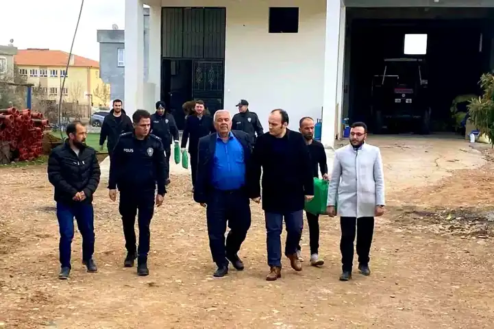 Kaymakam, Şehit Polisin Ailesini Ziyaret Etti