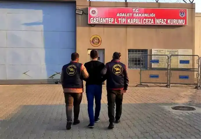 22 Yıl Hapis Cezası Olan Şahıs Gaziantep'te Yakalandı
