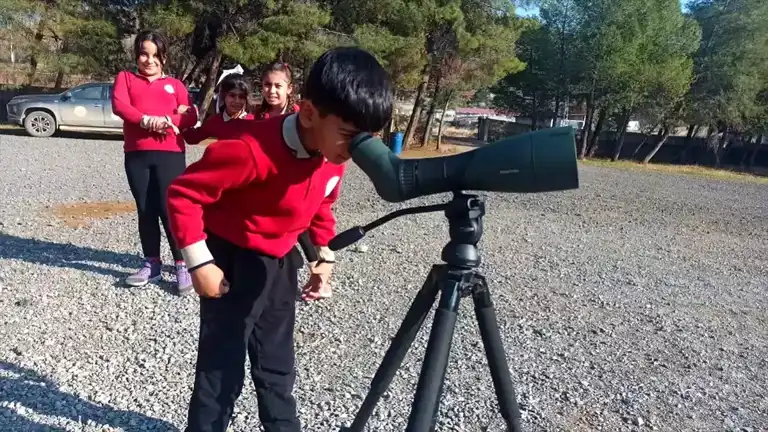 İslahiye'de Öğrencilere Doğa Eğitimi