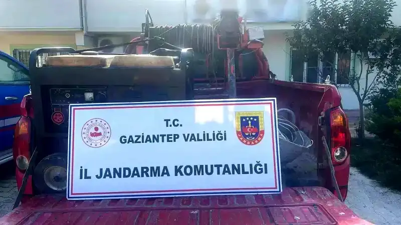 Gaziantep'te Kaçak Maden Operasyonu: 4 Gözaltı